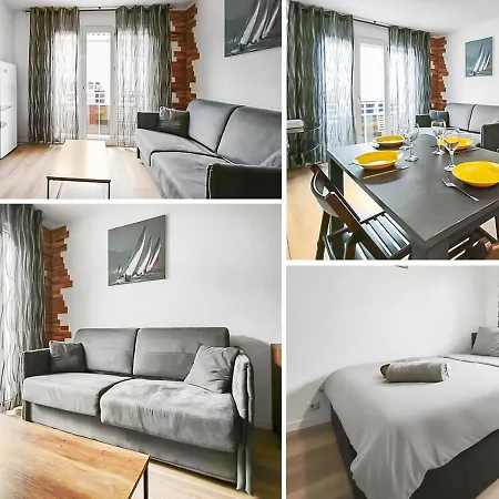 Cosy T2, Centre, Arcade, Mer, Gd Ecran Streaming Apartament
